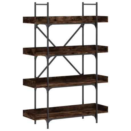 Bookcase 4-Tier 100X33X Engineered Wood