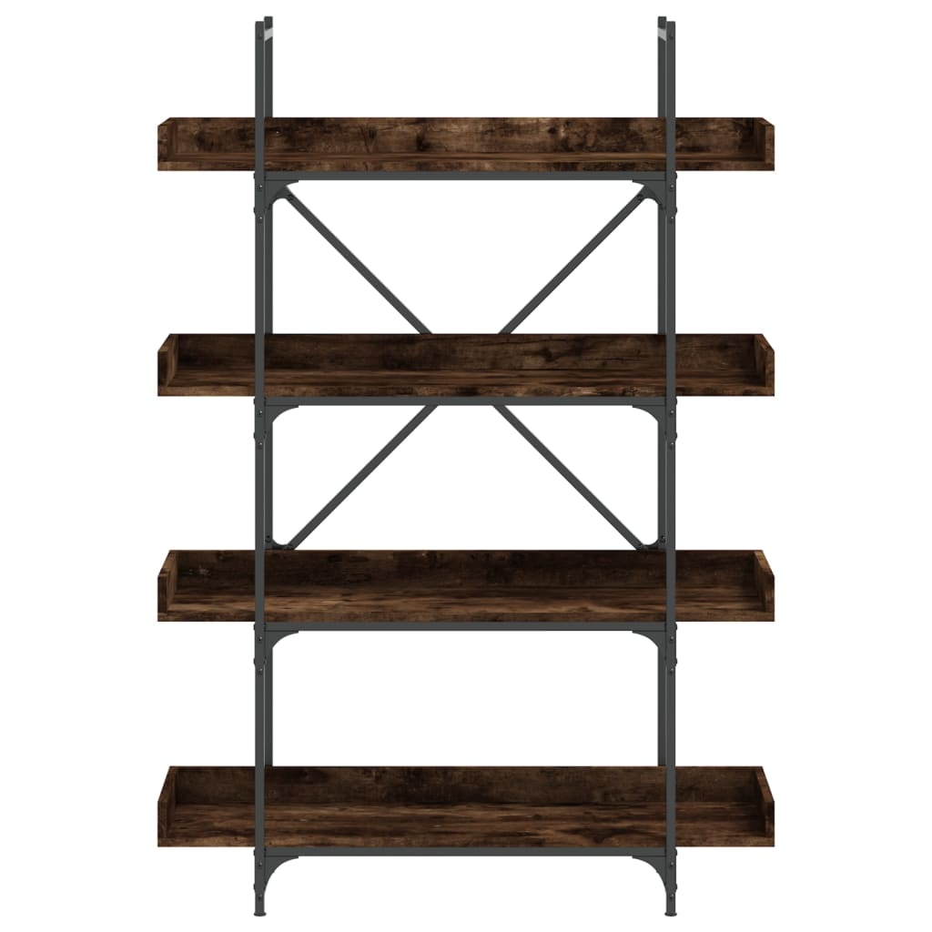 Bookcase 4-Tier 100X33X Engineered Wood