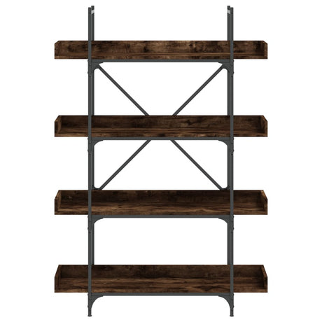 Bookcase 4-Tier 100X33X Engineered Wood