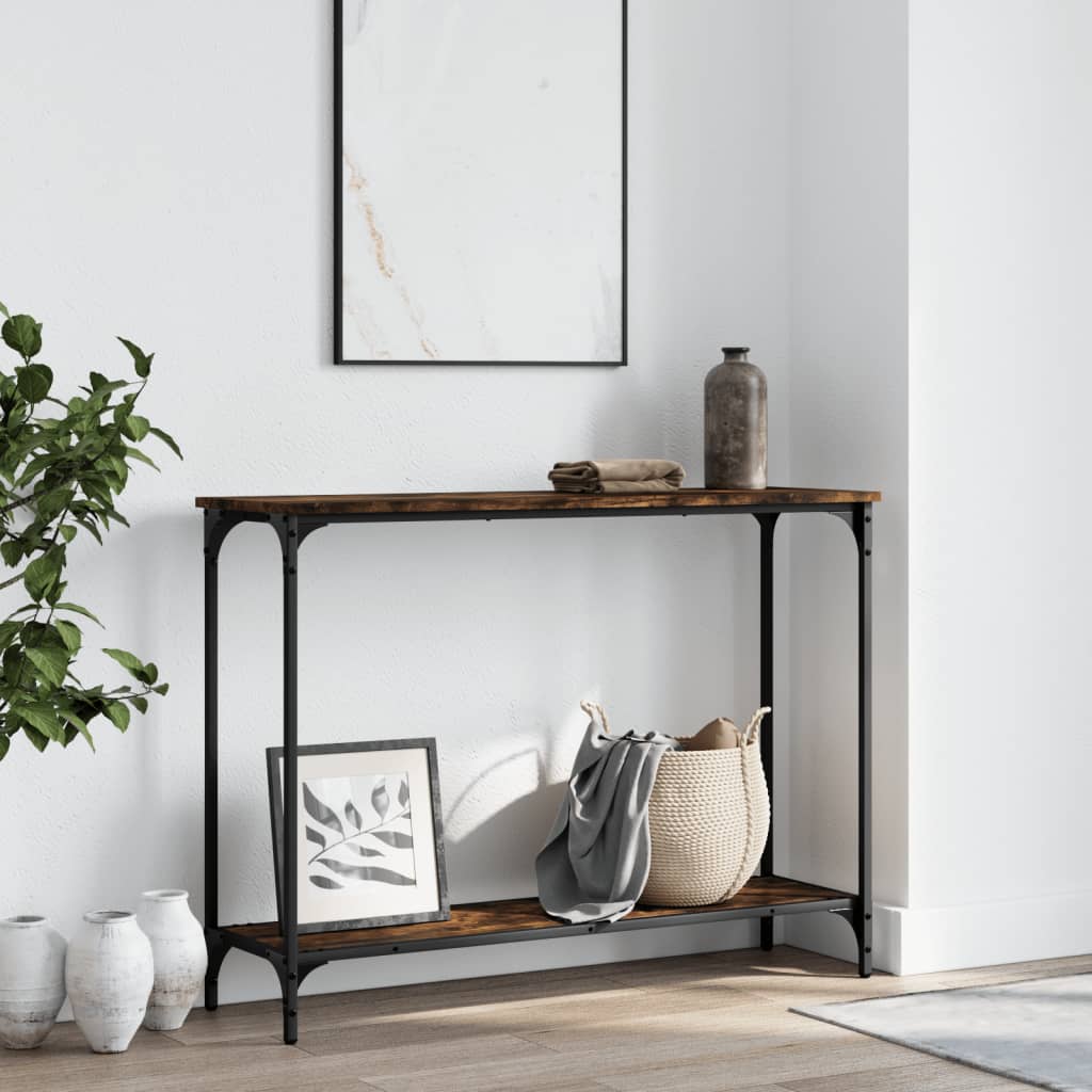 Console Table 101X30.5X75 Cm Engineered Wood