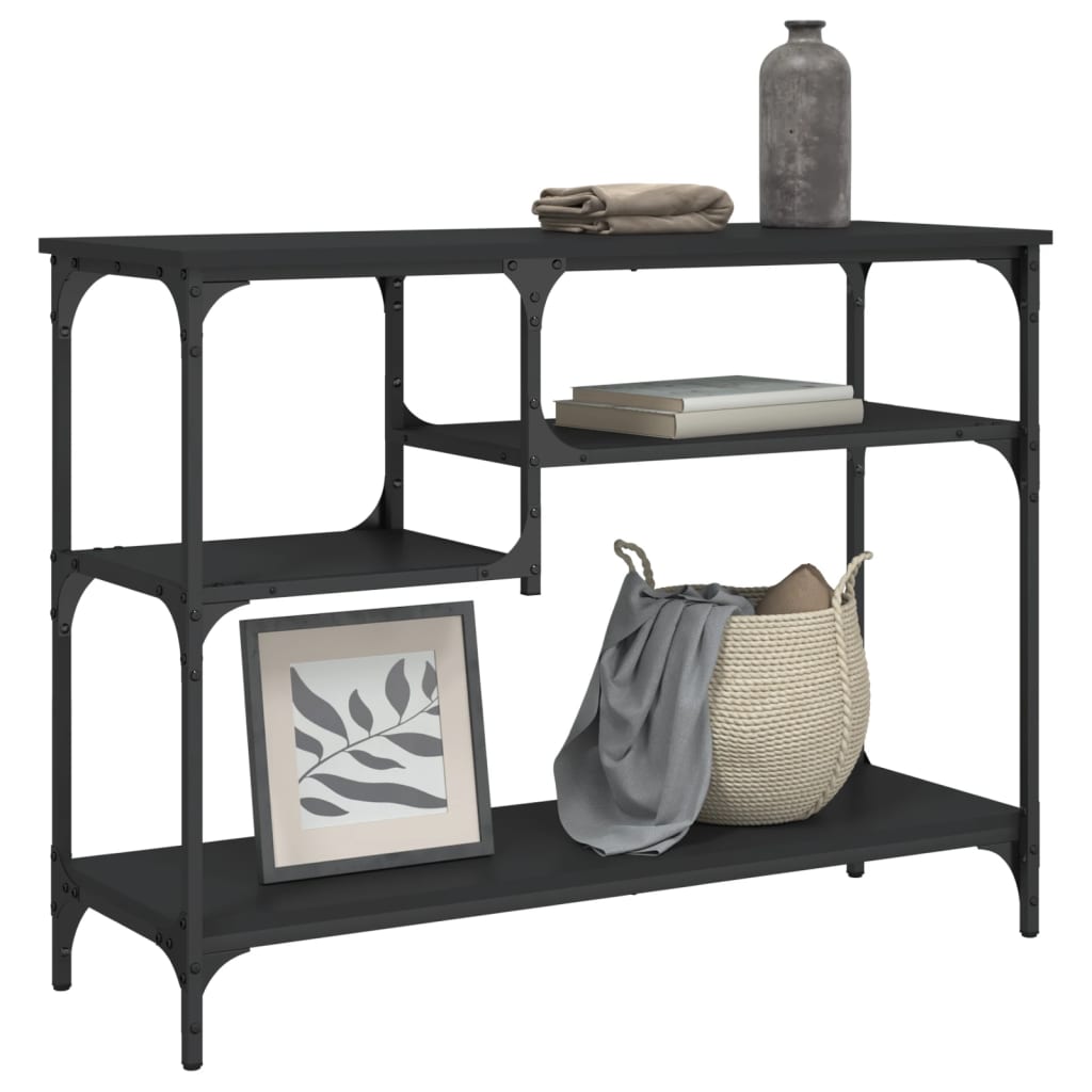 Console Table With Shelves 100X35X75 Cm