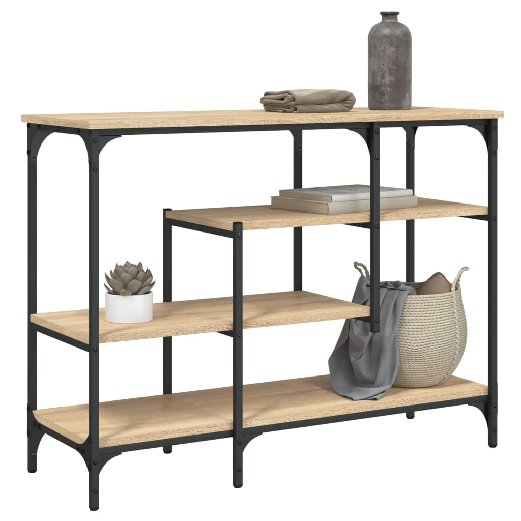 Console Table With Shelves 100X35X75 Cm