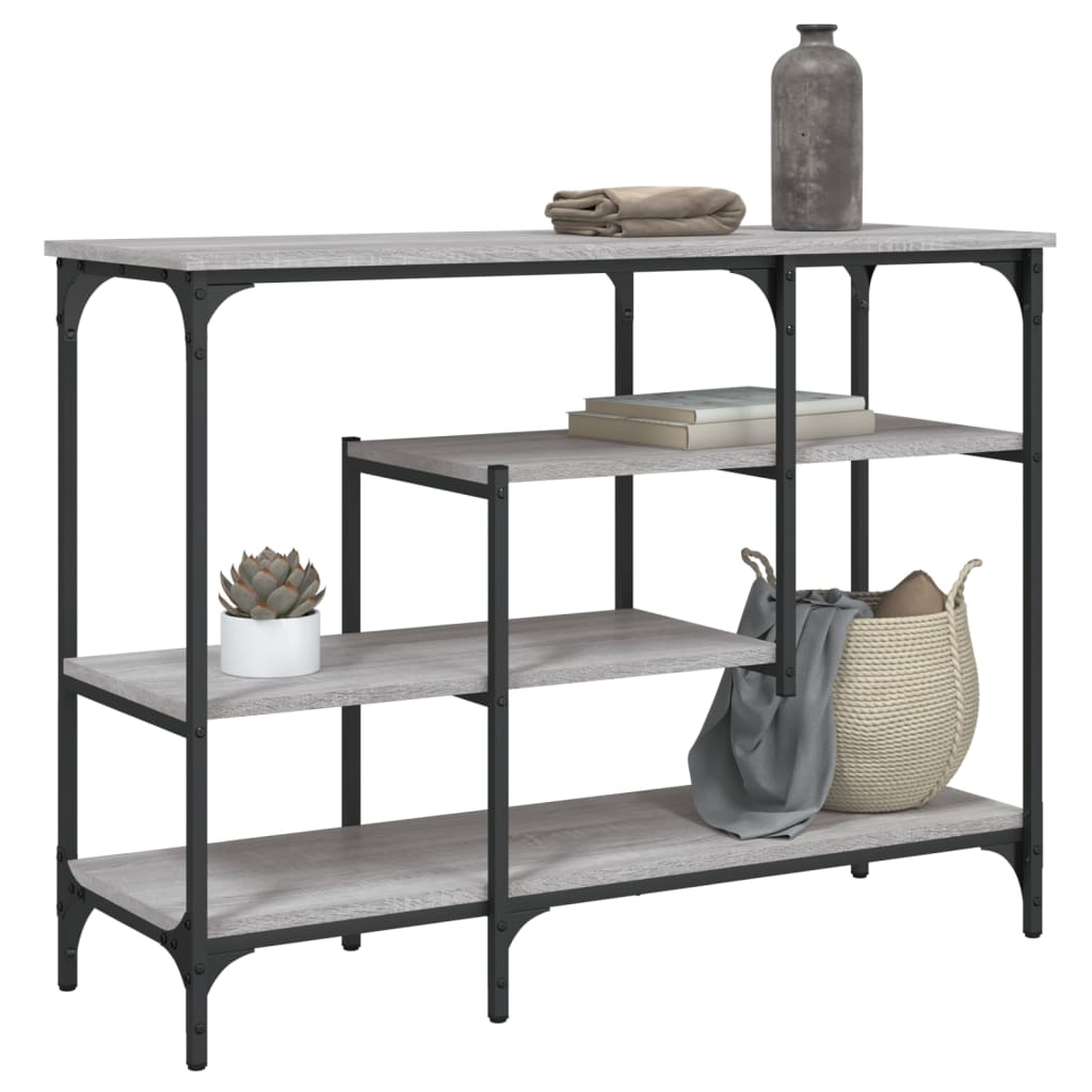Console Table With Shelves 100X35X75 Cm