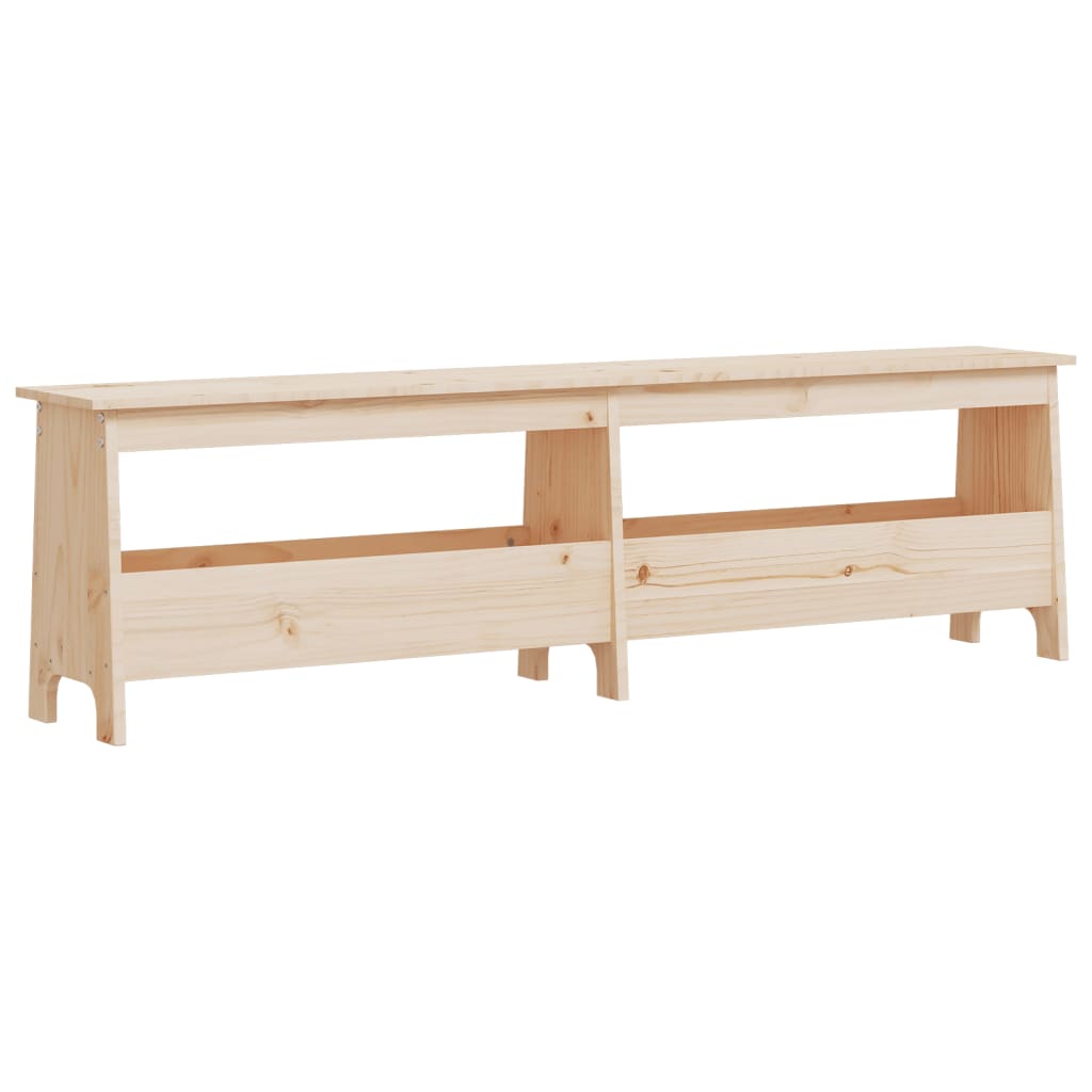 Hall Bench Solid Wood Pine