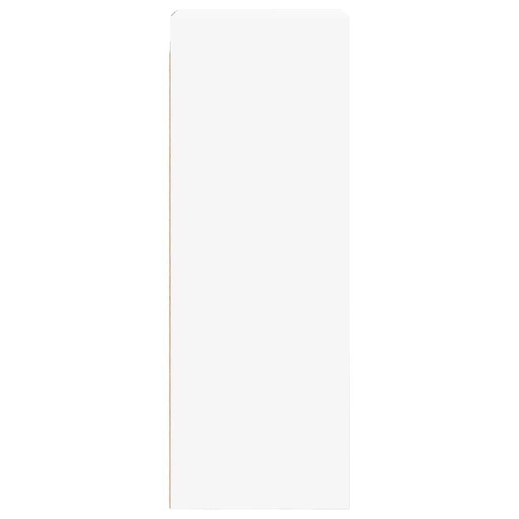 Wall Cabinet With Glass Doors 35X37X100 Cm