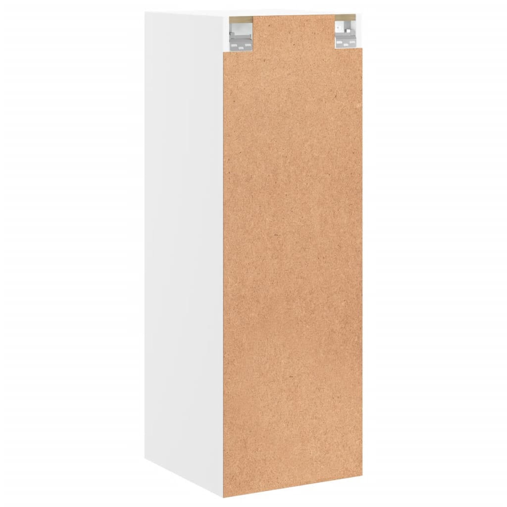 Wall Cabinet With Glass Doors 35X37X100 Cm