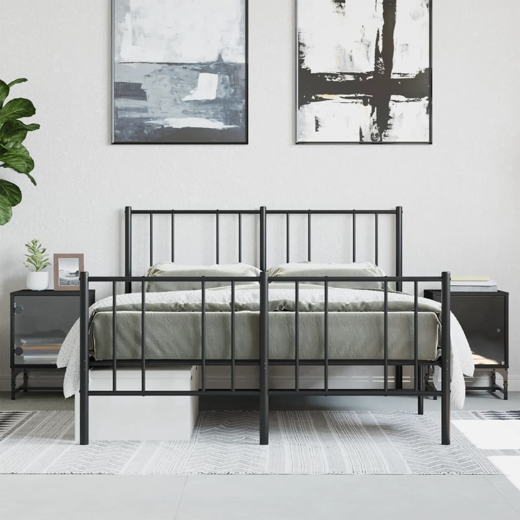 Bedside Cabinet With Glass Door 35X37X50 Cm