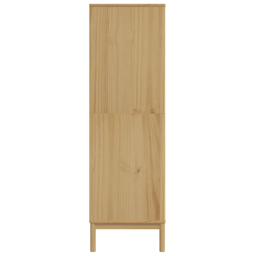 Wardrobe Floro 77X53X171 Cm Solid Wood Pine