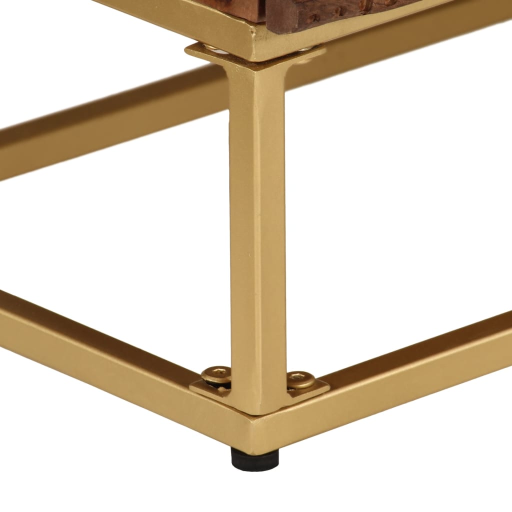 Chest Of Drawers Solid Wood Mango And Iron