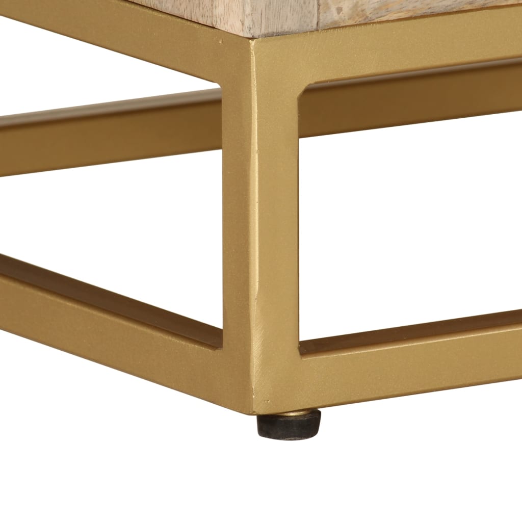 Tv Cabinet Solid Wood Mango And Iron