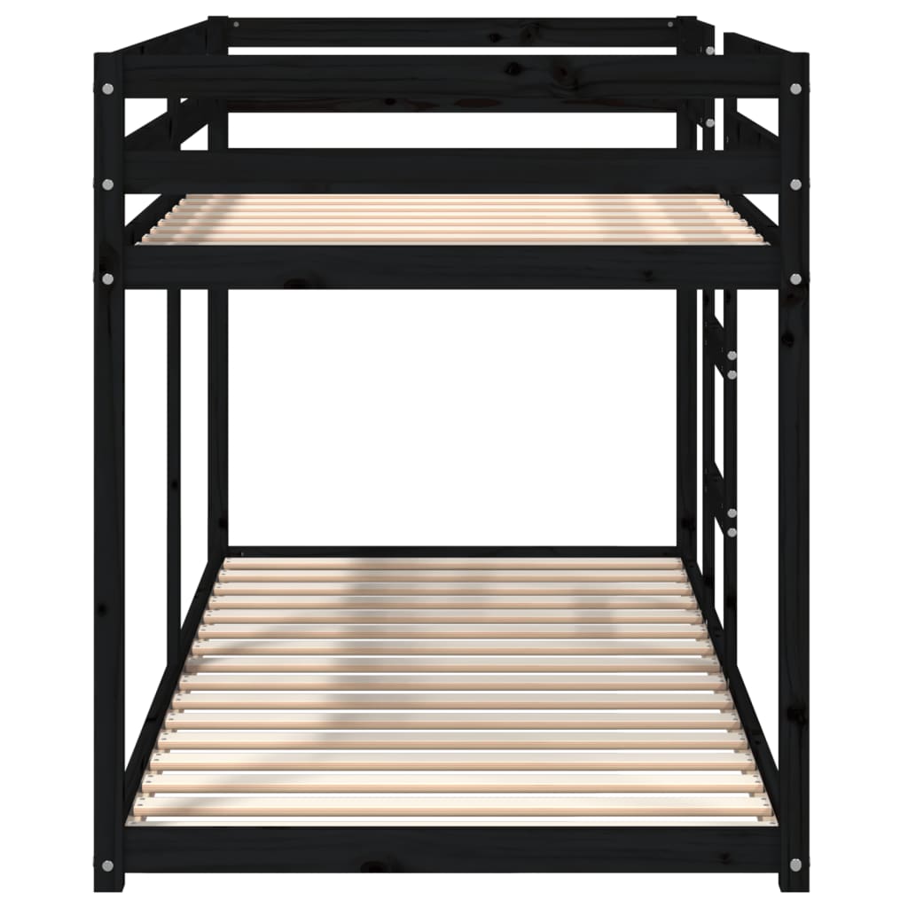 Bunk Bed Without Mattress Solid Wood Pine