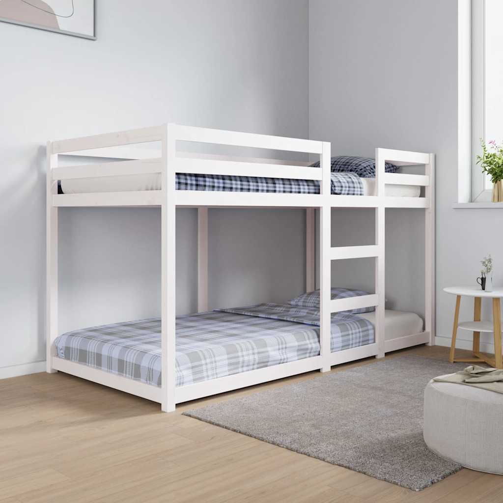 Bunk Bed Without Mattress Solid Wood Pine