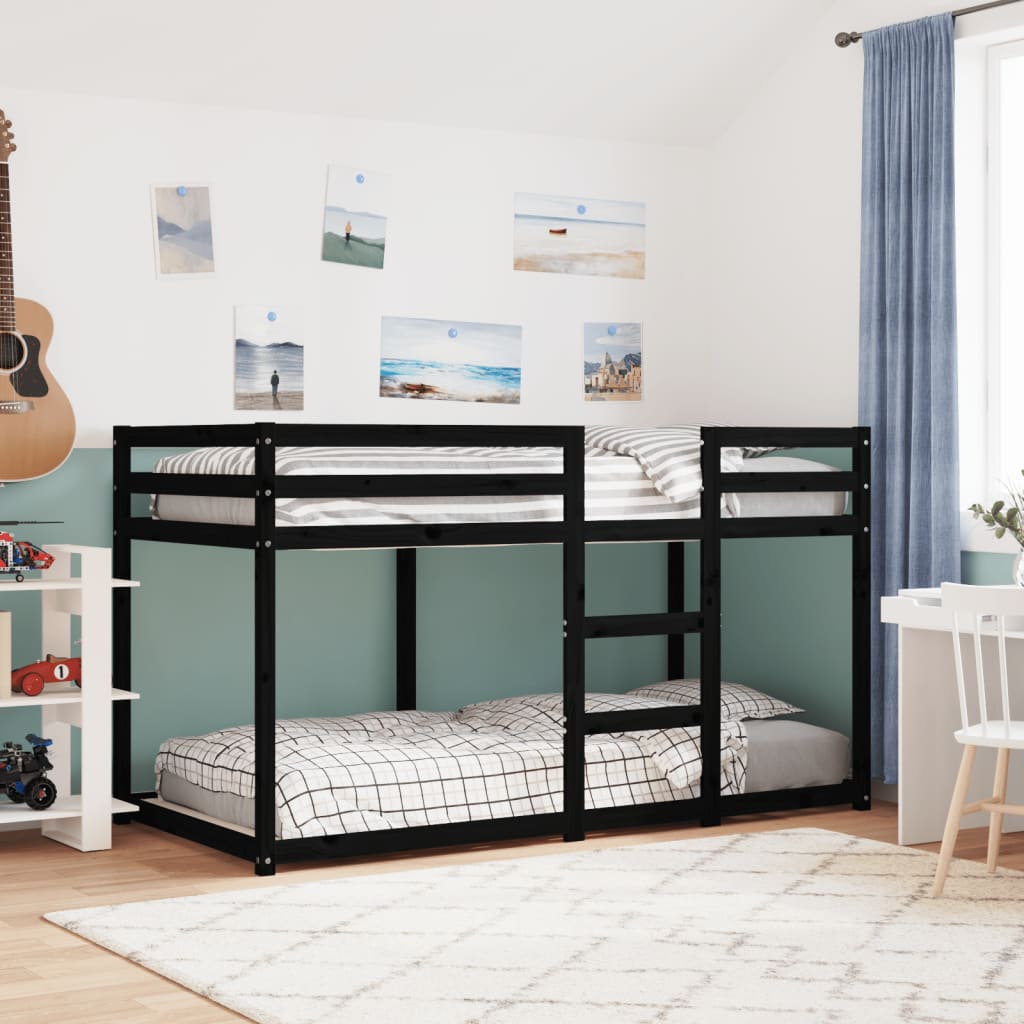Bunk Bed Without Mattress Solid Wood Pine