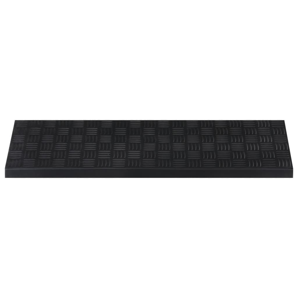 Stair Treads 5 Pcs 25X75 Cm Rubber