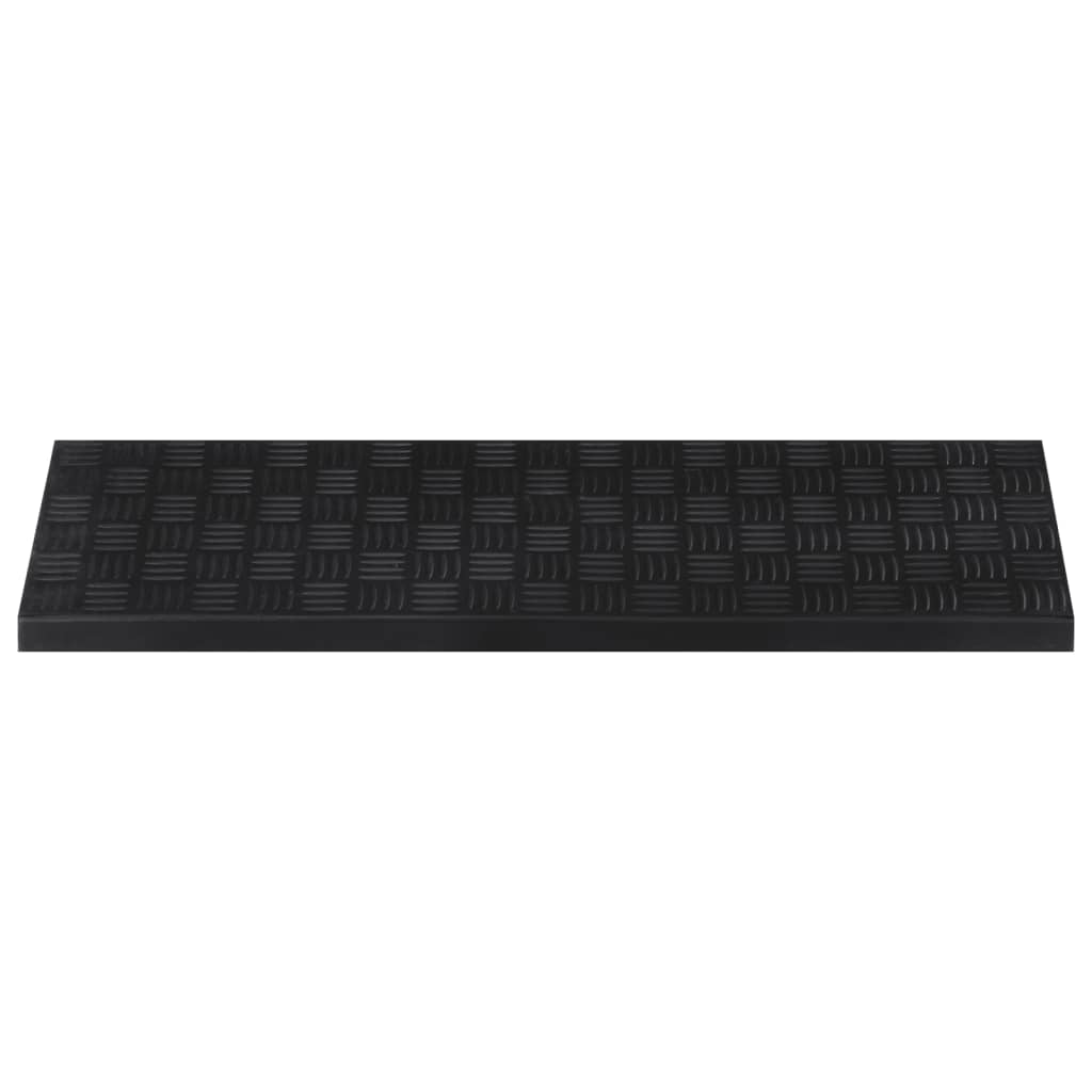 Stair Treads 10 Pcs 25X75 Cm Rubber