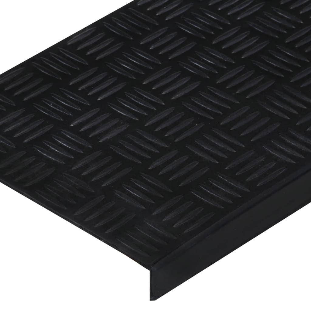 Stair Treads 10 Pcs 25X75 Cm Rubber
