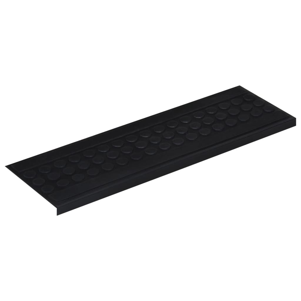 Stair Treads 10 Pcs 25X75 Cm Rubber