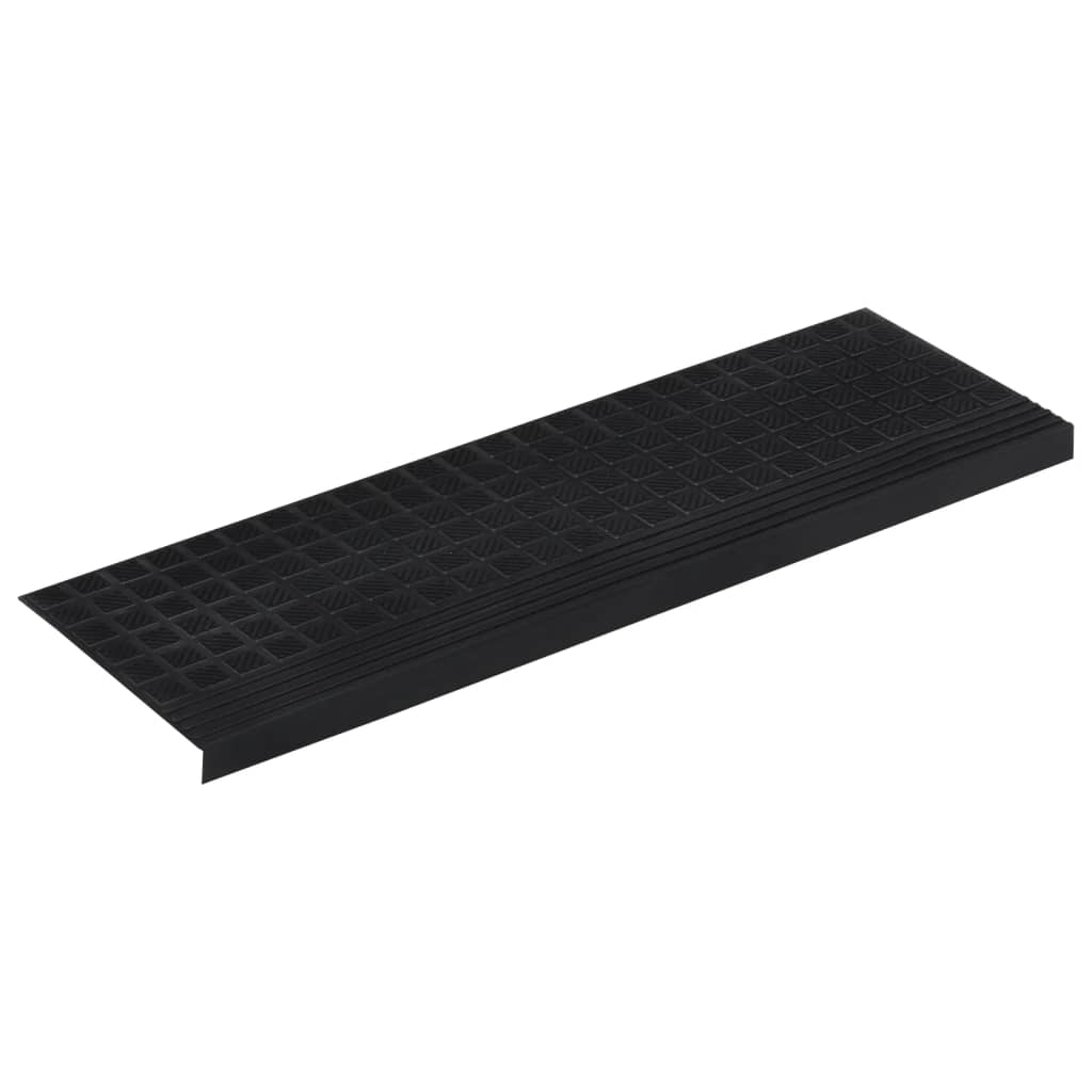 Stair Treads 10 Pcs 25X75 Cm Rubber