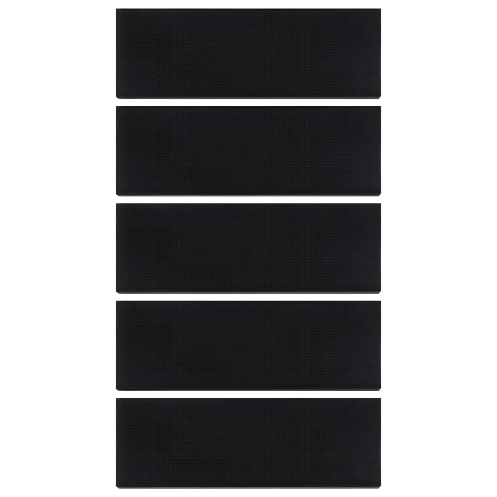 Stair Treads 5 Pcs 25X75 Cm Rubber