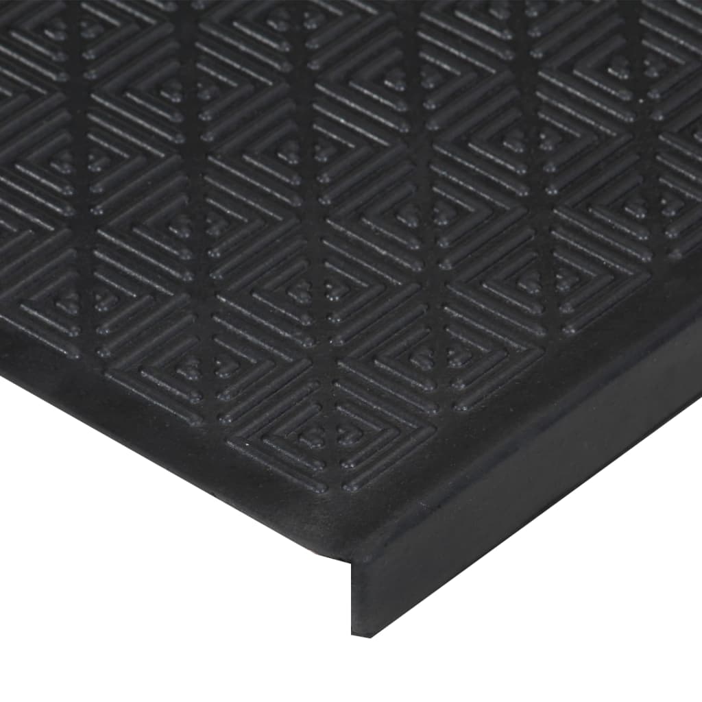 Stair Treads 5 Pcs 25X75 Cm Rubber