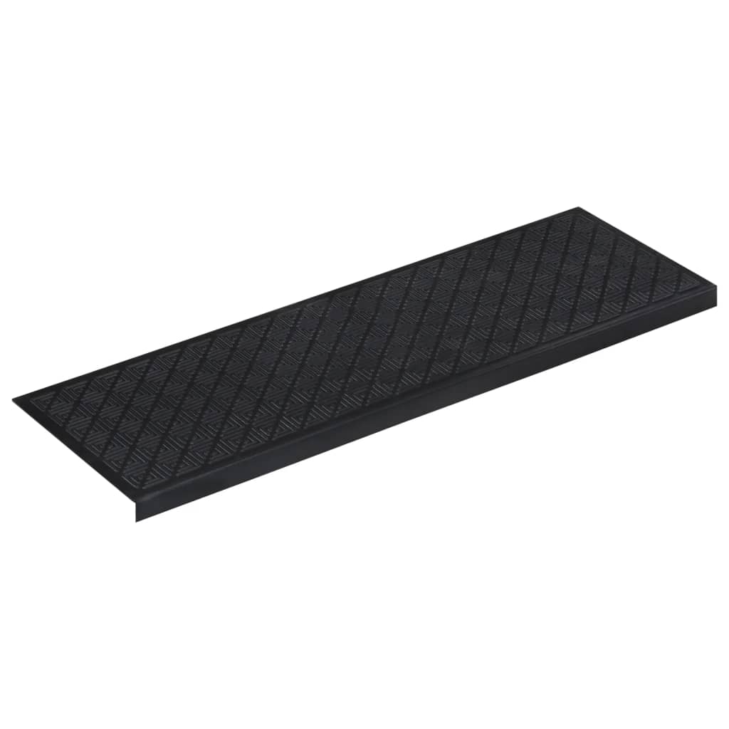 Stair Treads 10 Pcs 25X75 Cm Rubber
