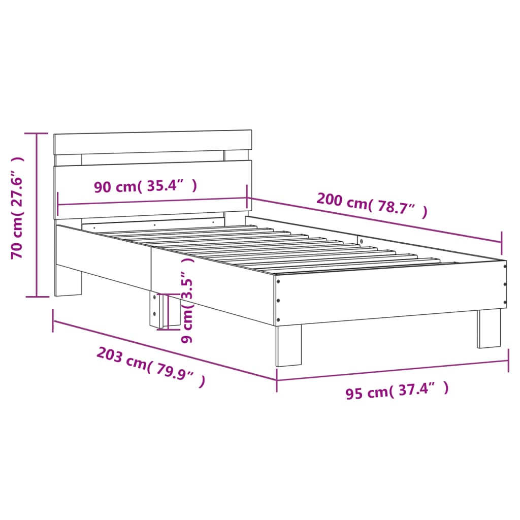 Bed Frame Without Mattress With Headboard