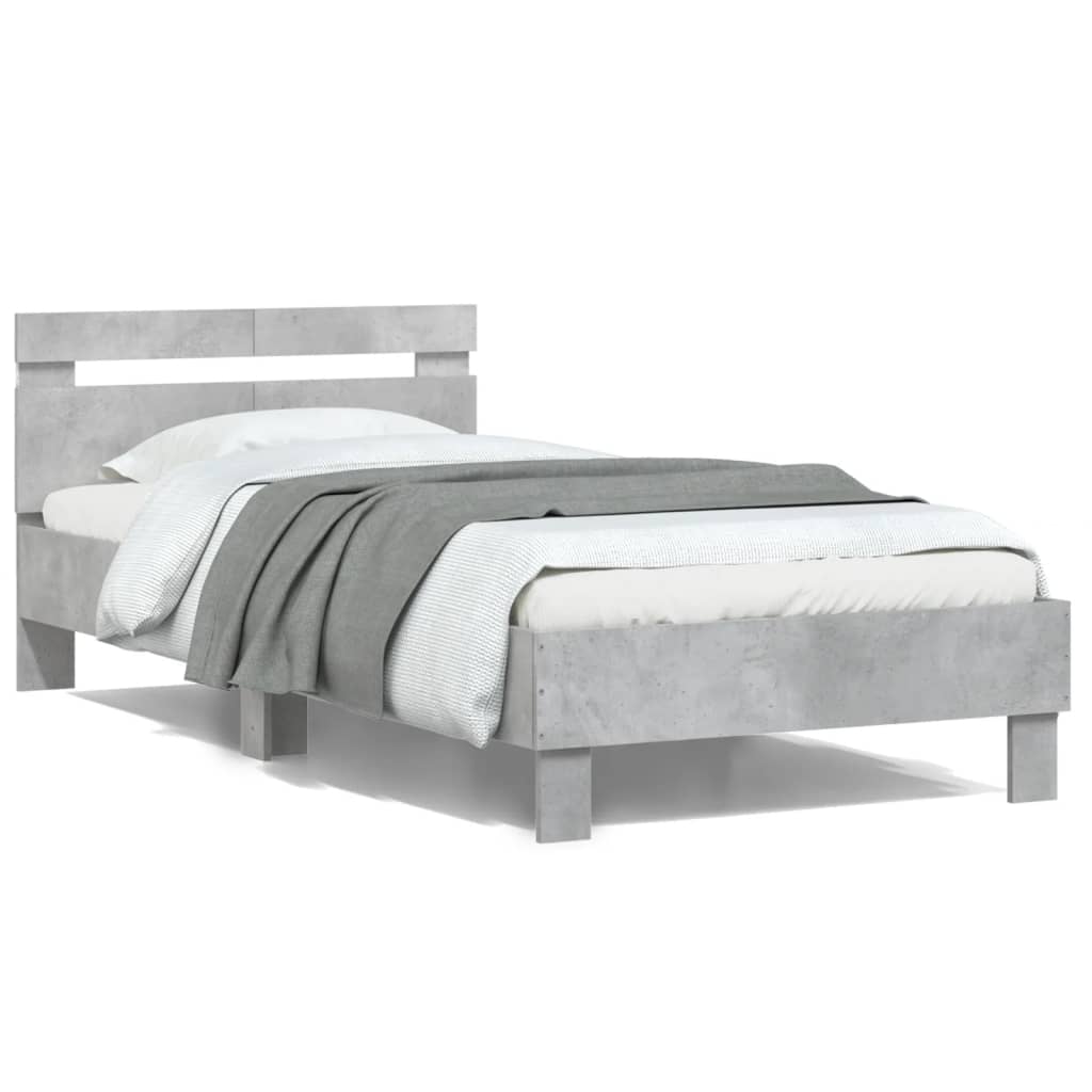 Bed Frame With Led Without Mattress