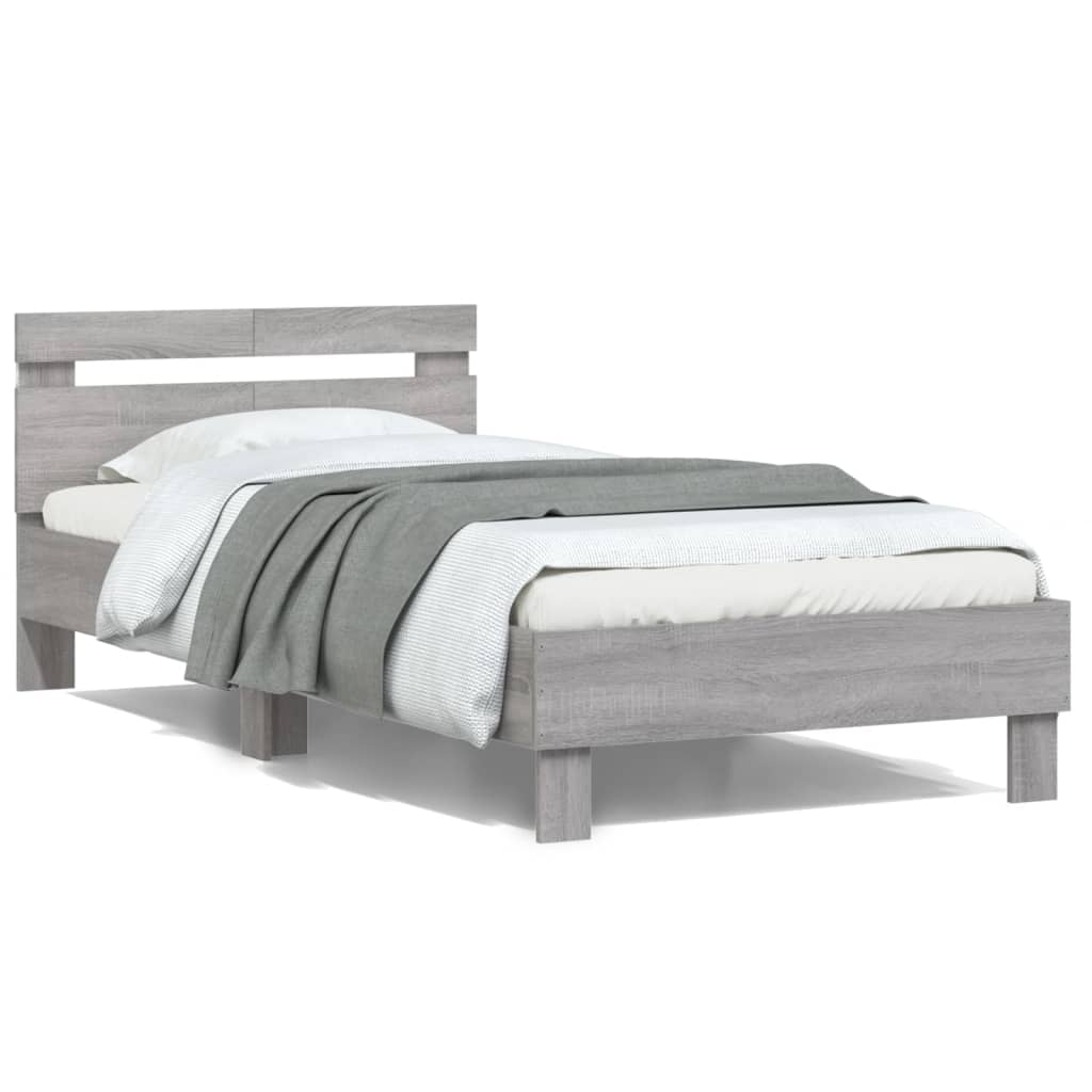 Bed Frame With Led Without Mattress