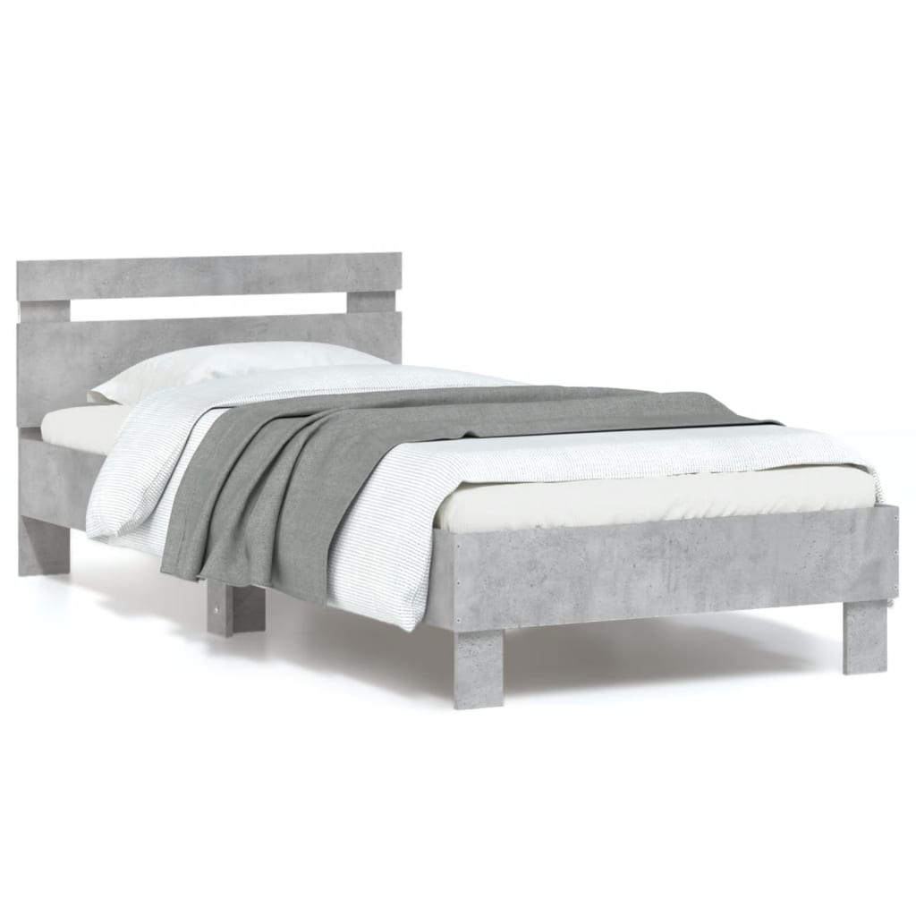 Bed Frame With Led Without Mattress