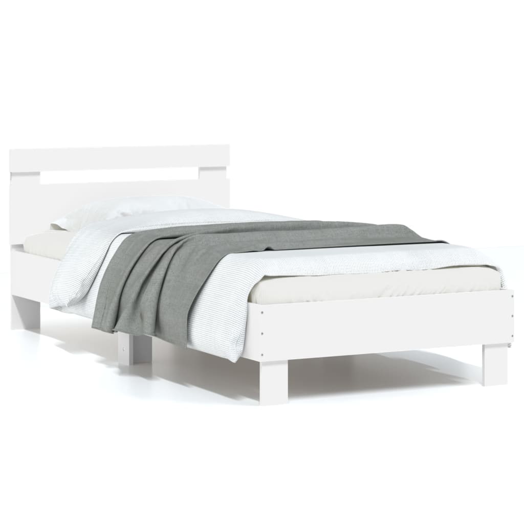 Bed Frame With Led Without Mattress