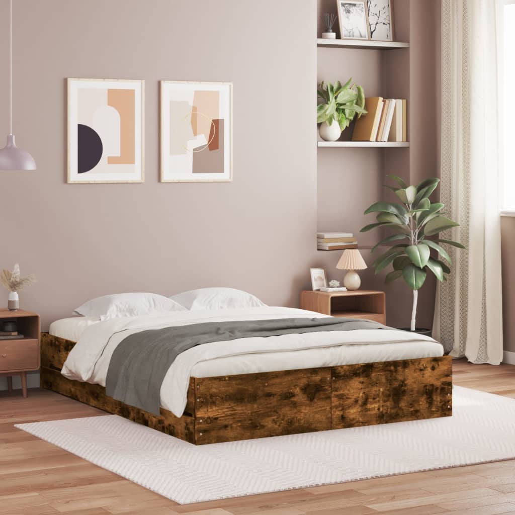 Bed Frame With Drawers Without Mattress Super King