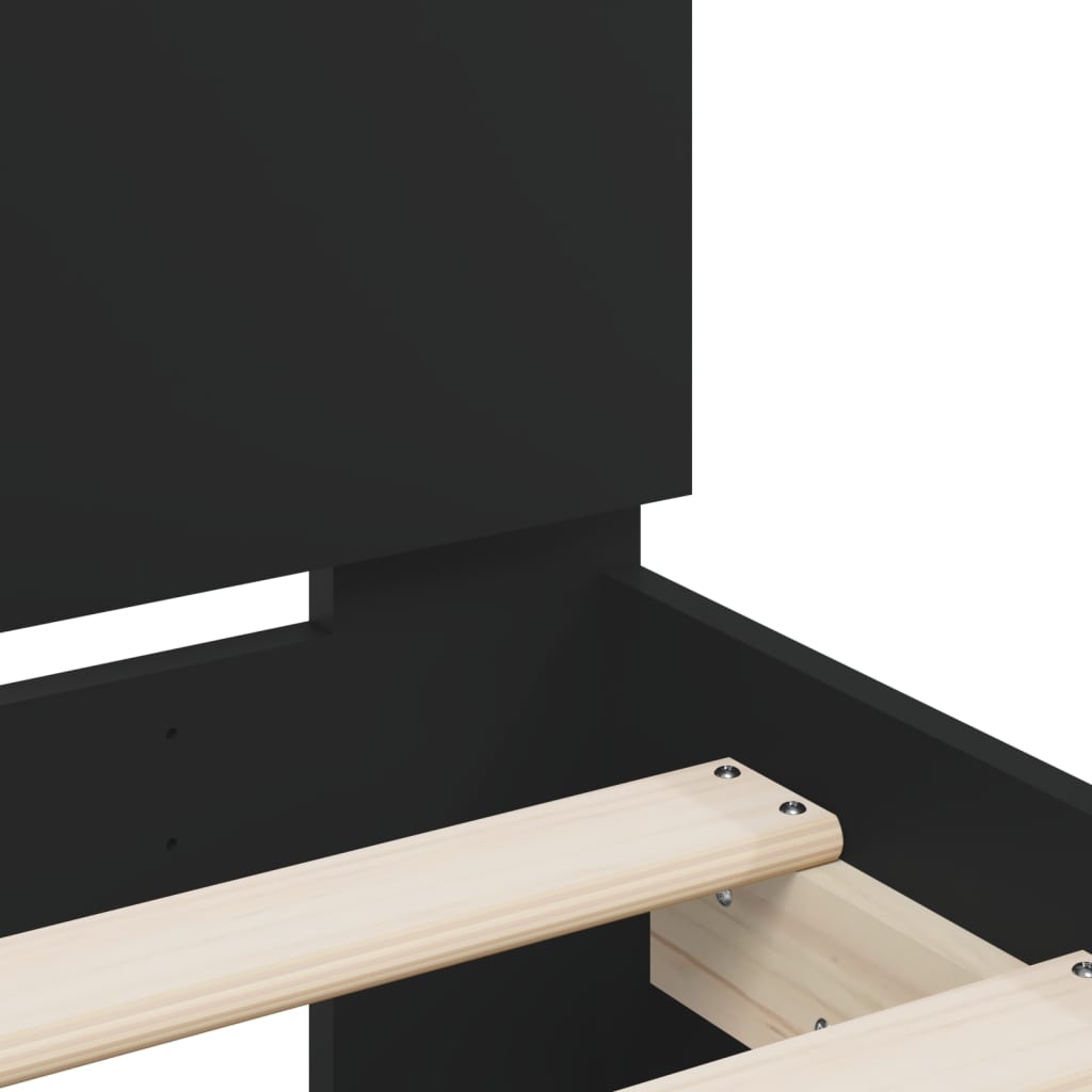 Bed Frame With Led Without Mattress