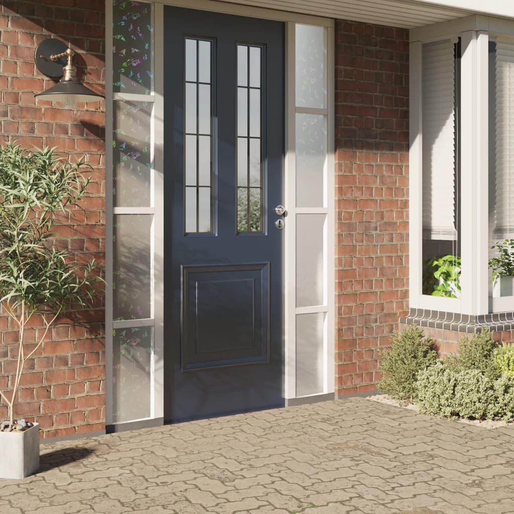 Window Film Frosted 3D Rainbow Pattern 60X1000 Cm Pvc