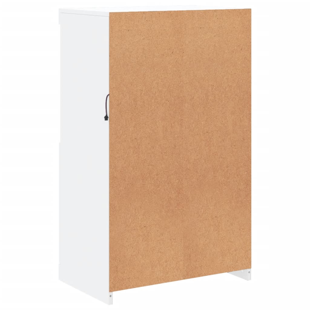 Sideboard With Led Lights 60.5X37X100 Cm