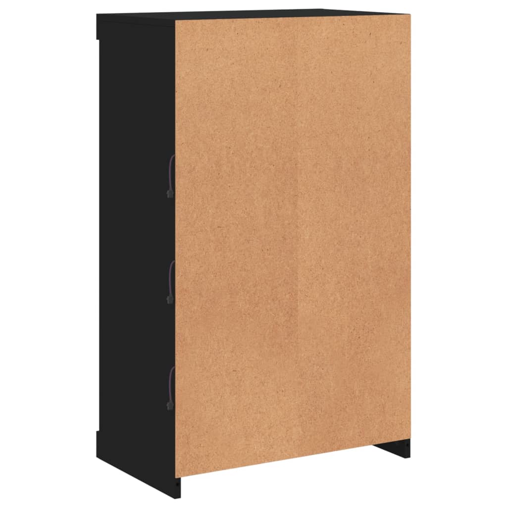 Sideboard With Led Lights 60.5X37X100 Cm