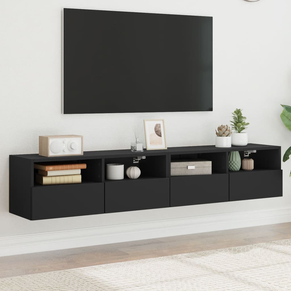 Tv Wall Cabinet 60X30X30 Cm Engineered Wood