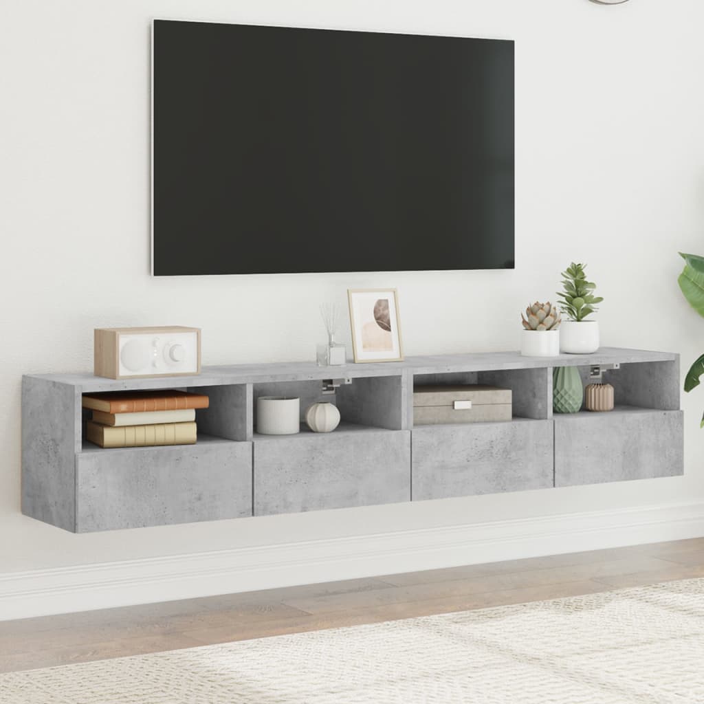Tv Wall Cabinet 60X30X30 Cm Engineered Wood
