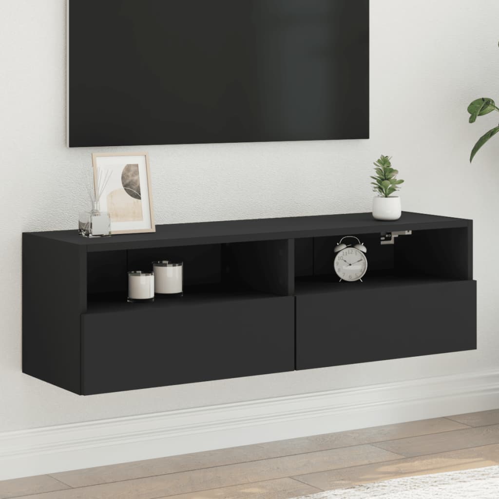 Tv Wall Cabinet 60X30X30 Cm Engineered Wood