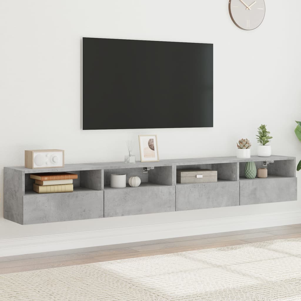 Tv Wall Cabinet 60X30X30 Cm Engineered Wood