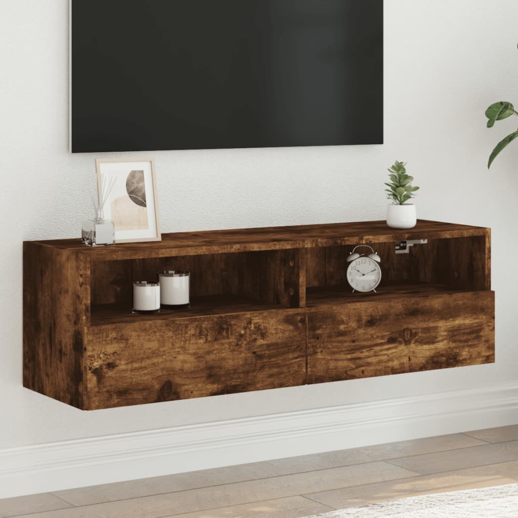 Tv Wall Cabinet 60X30X30 Cm Engineered Wood