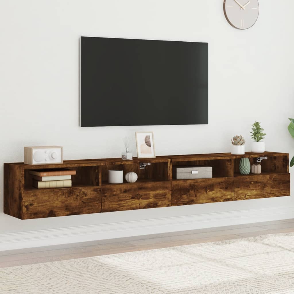 Tv Wall Cabinet 60X30X30 Cm Engineered Wood