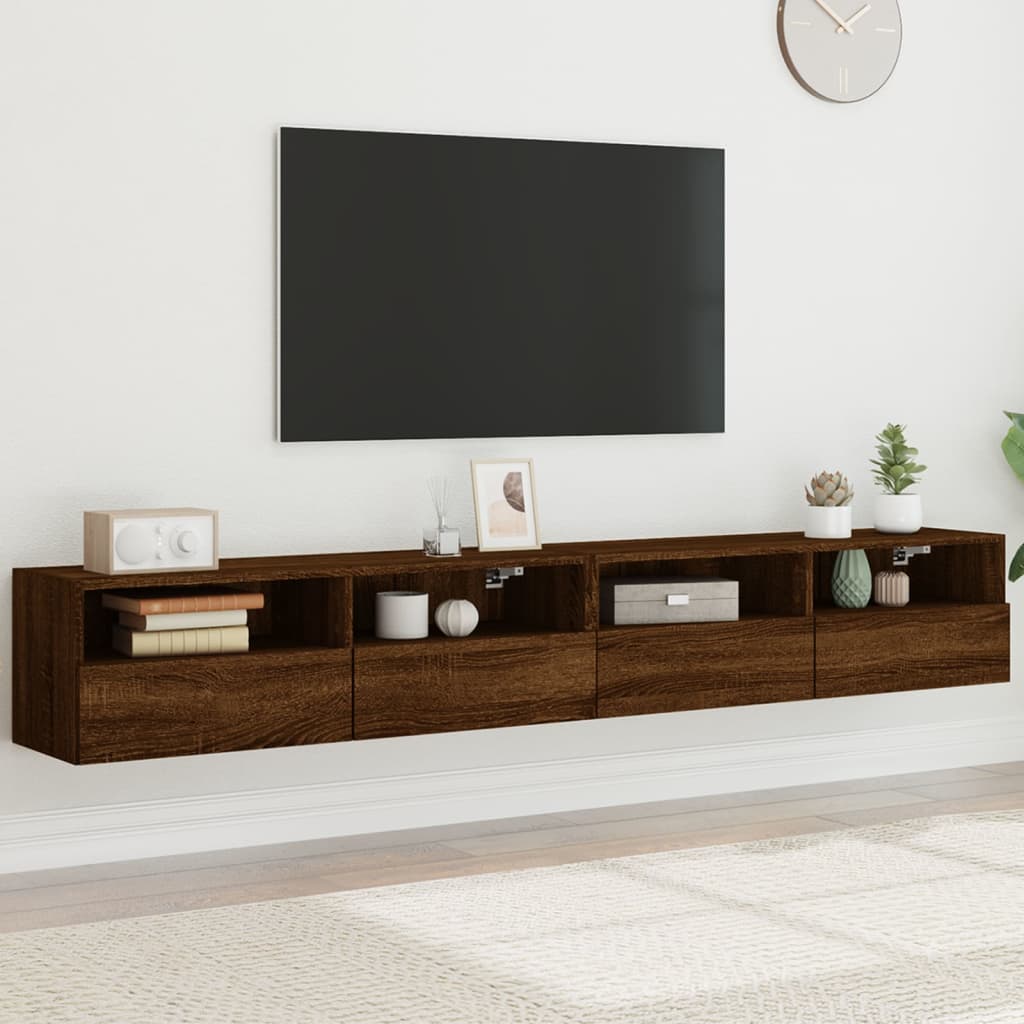 Tv Wall Cabinet 60X30X30 Cm Engineered Wood