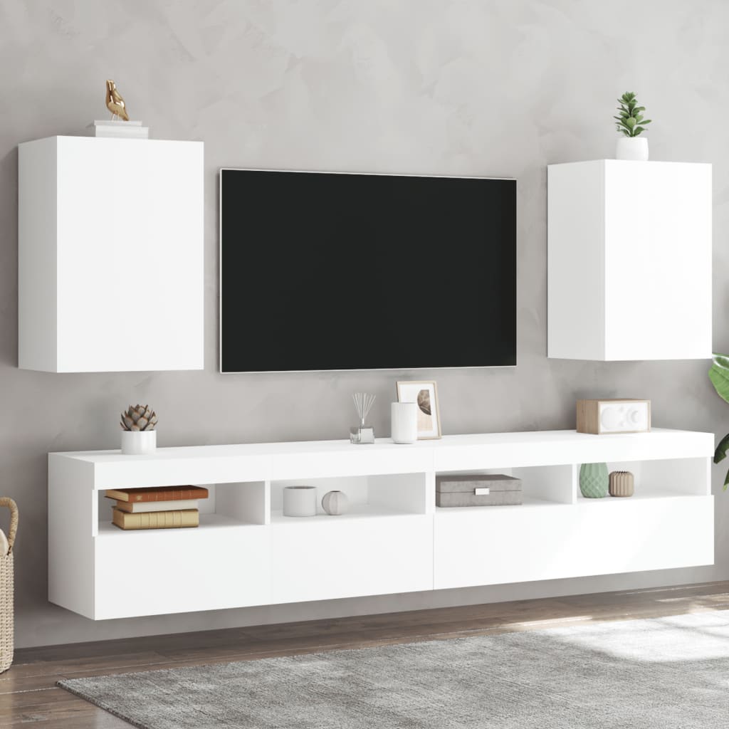 Tv Wall Cabinet 40.5X30X Engineered Wood