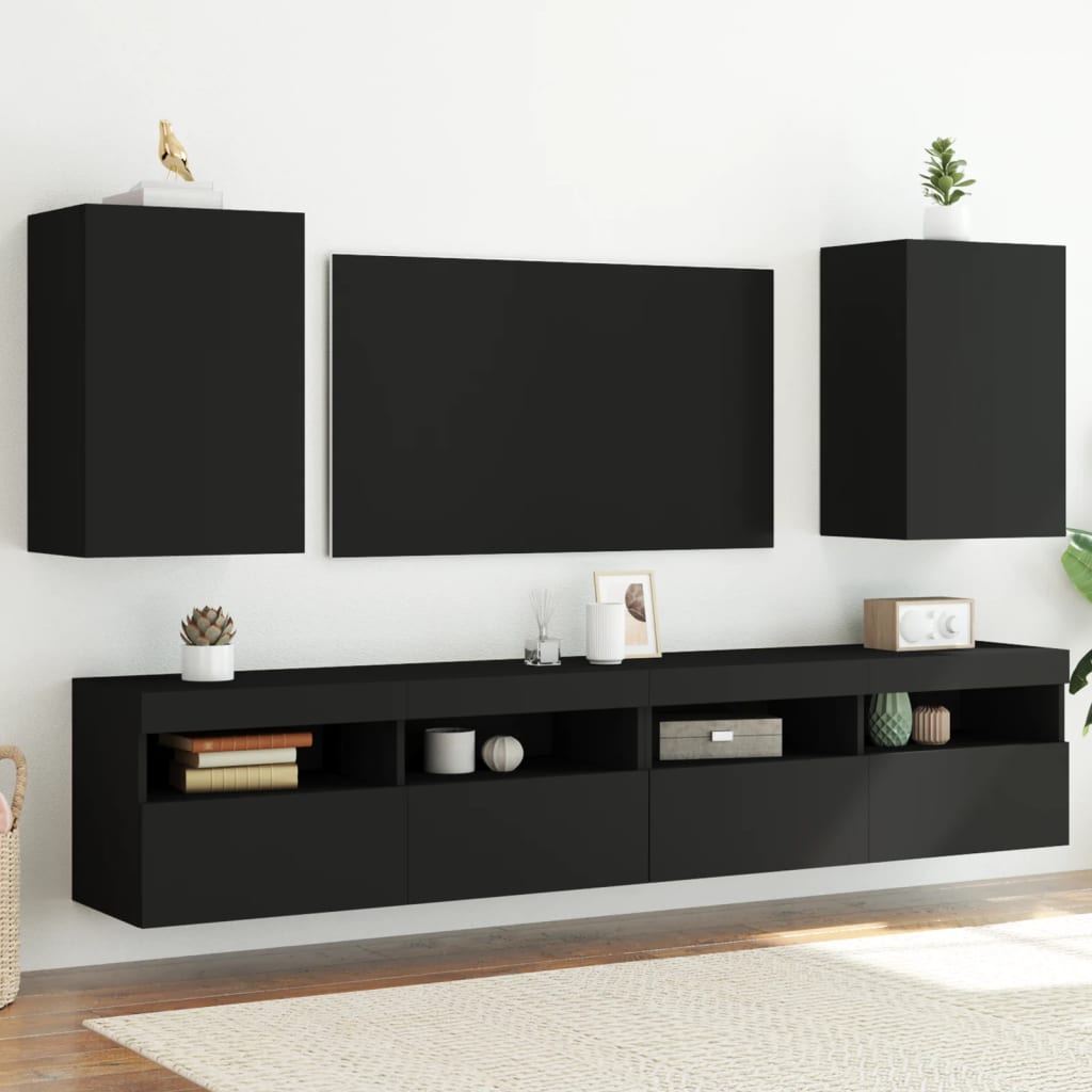 Tv Wall Cabinet 40.5X30X Engineered Wood
