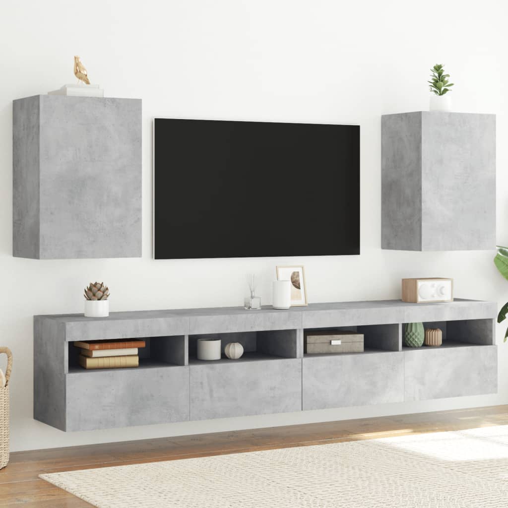 Tv Wall Cabinet 40.5X30X Engineered Wood