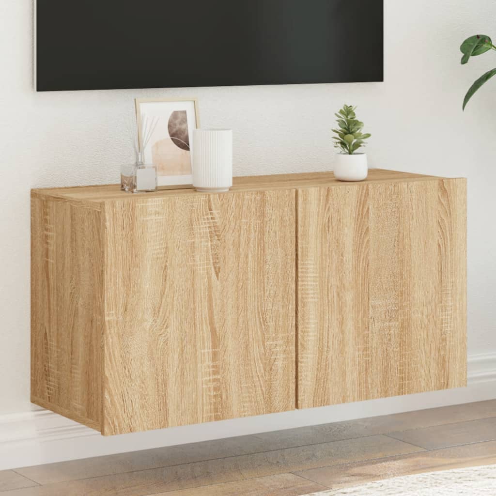 Tv Cabinet Wall-Mounted 60X30X41 Cm