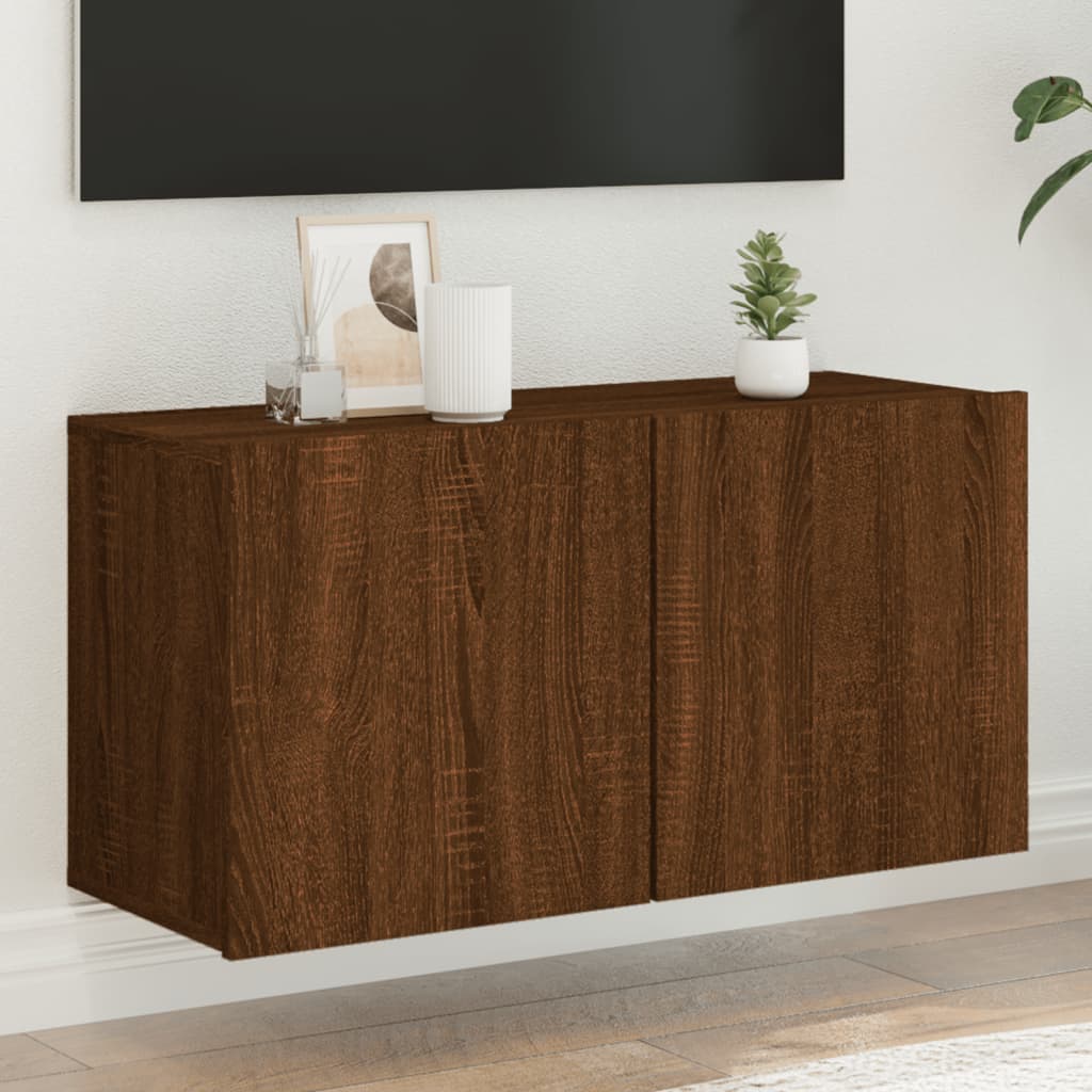 Tv Cabinet Wall-Mounted 60X30X41 Cm