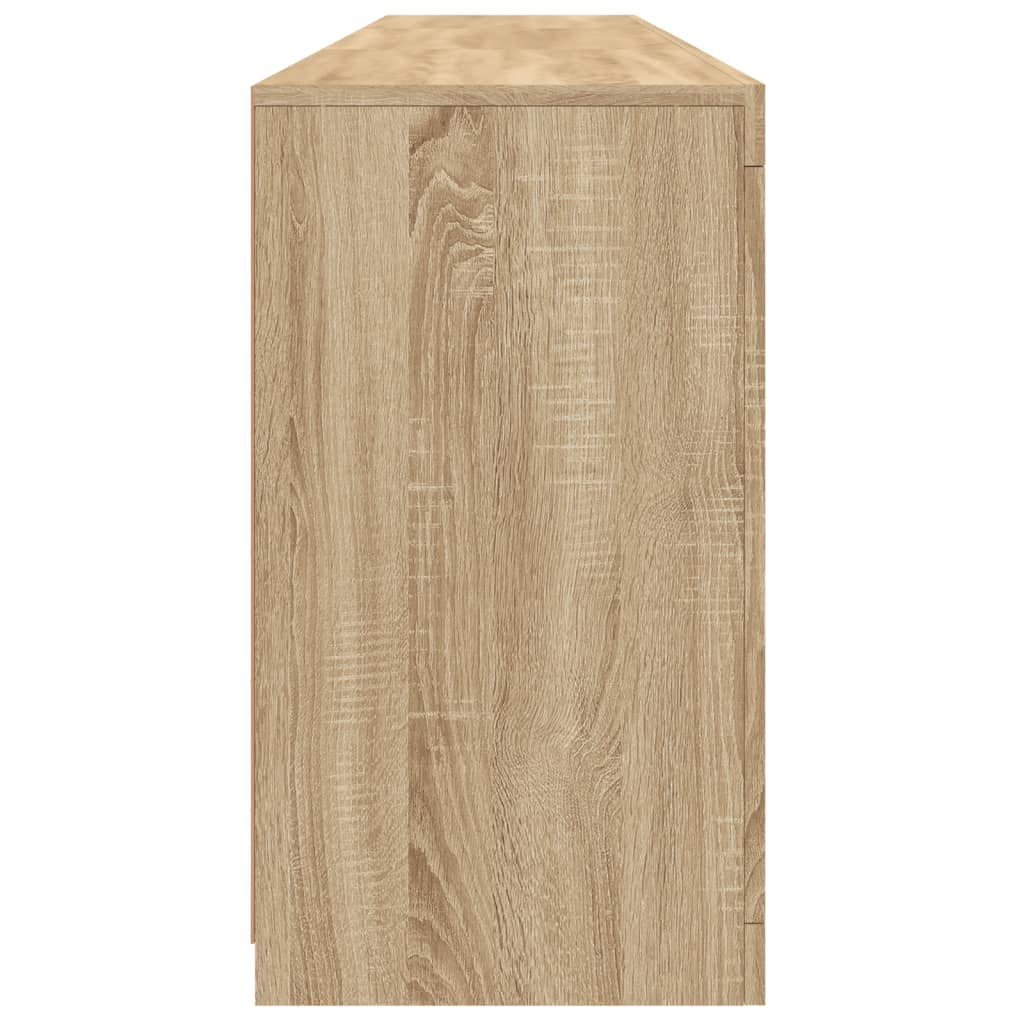 Sideboard With Led Lights 181.5X37X67 Cm