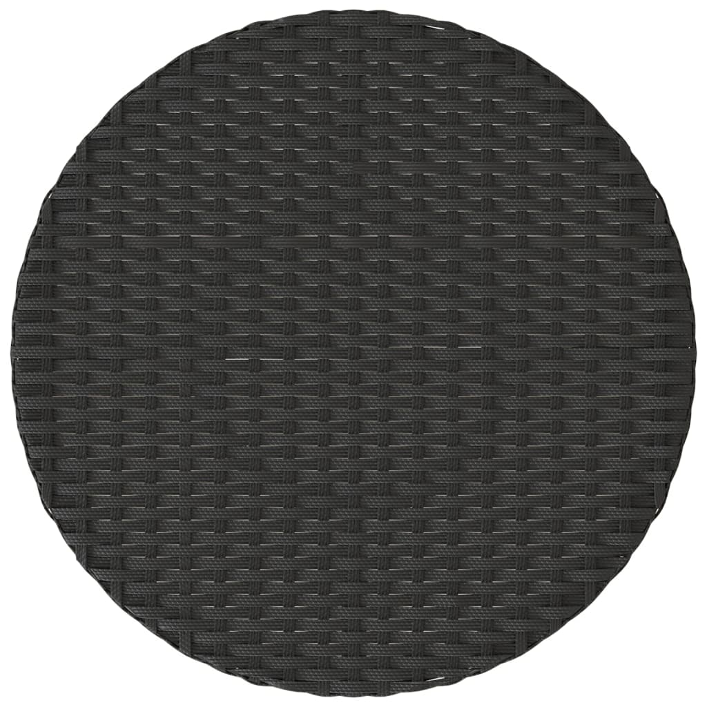 3 Piece Bistro Set With Cushions Poly Rattan