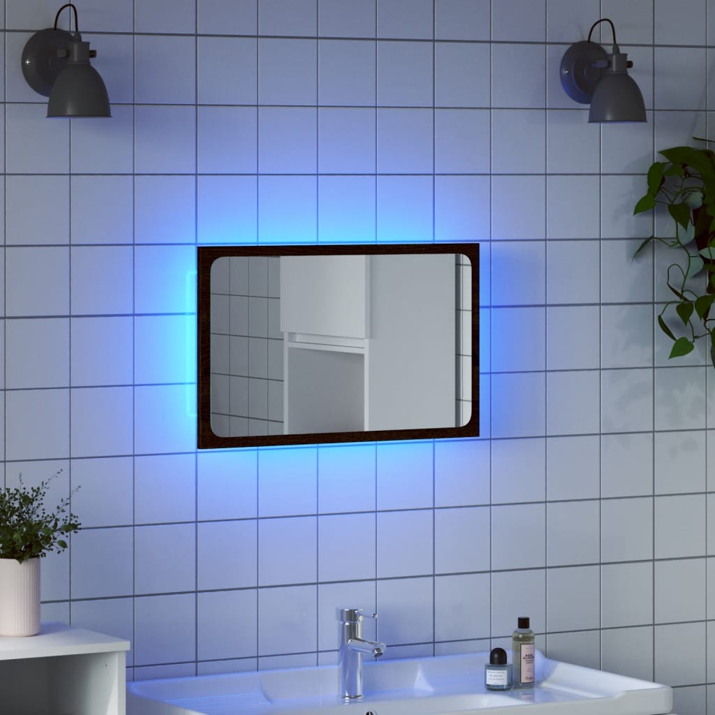 Led Bathroom Mirror 60X8.5X37 Cm Acrylic